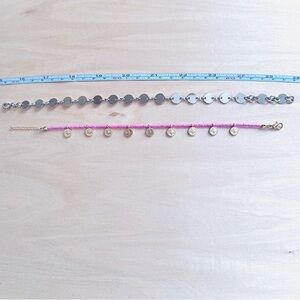 Kendra Scott Silver Anklet